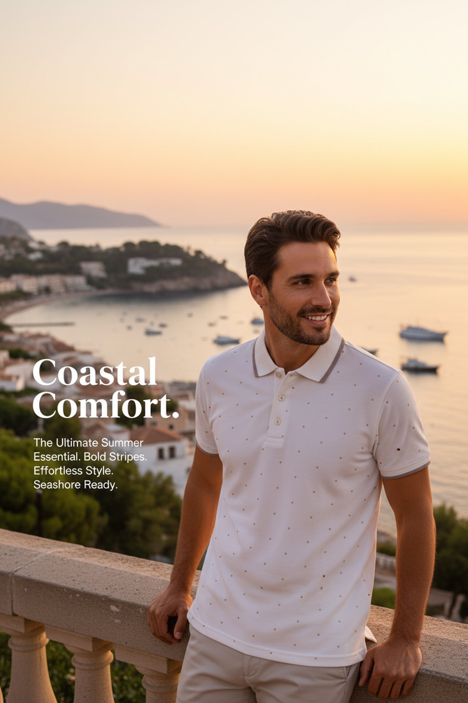 BreakOrDie – Ivory Breeze Polo – Soft Dot Design - Image 3