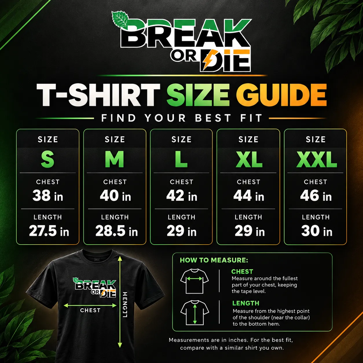Size Guide