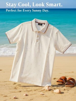 Ivory Breeze Polo – Soft Dot Design