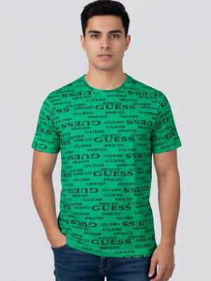 BreakOrDie – All-Over Logo Print T-Shirt | 100% Cotton Casual Wear