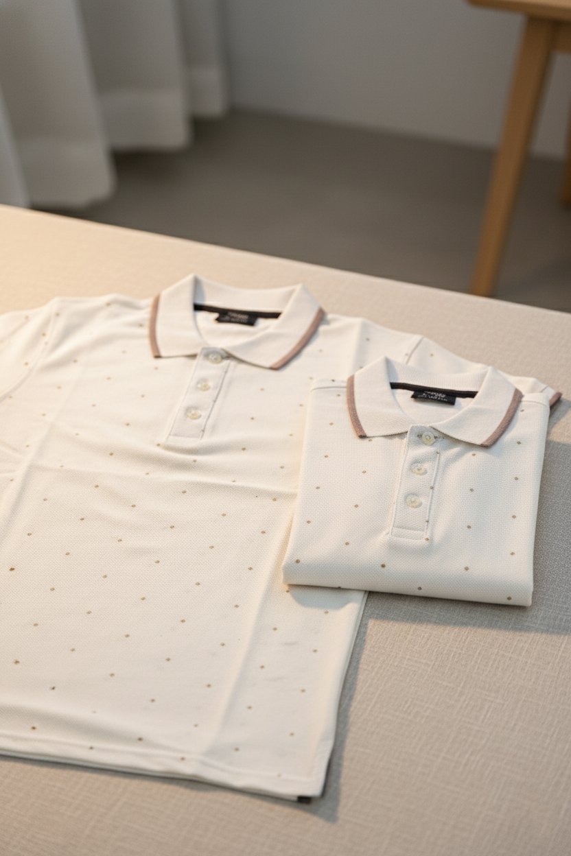 BreakOrDie – Ivory Breeze Polo – Soft Dot Design - Image 10