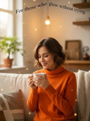 BreakOrDie - Women’s High-Neck Winter Sweater – Burnt Orange