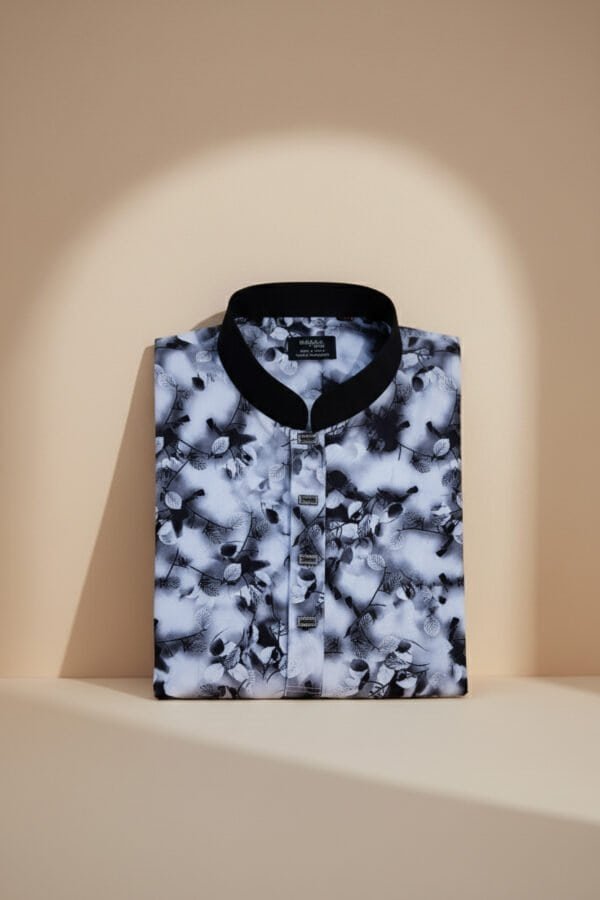 BreakOrDie | Hand & Heart™ Men’s Midnight Bloom Panjabi