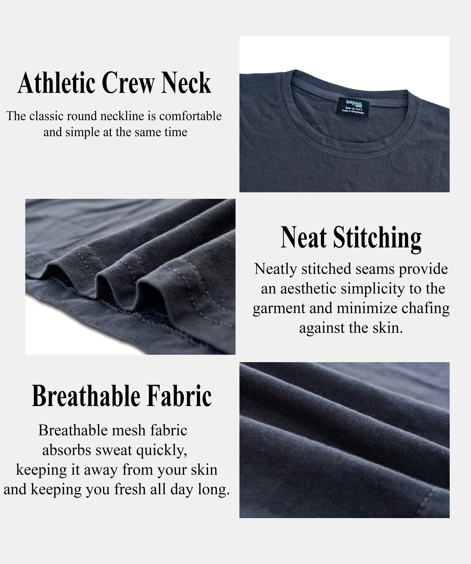 BreakOrDie - Urban Graphic T-Shirt Combo Pack (4-Piece) | 100% Cotton Casual Wear - Image 3