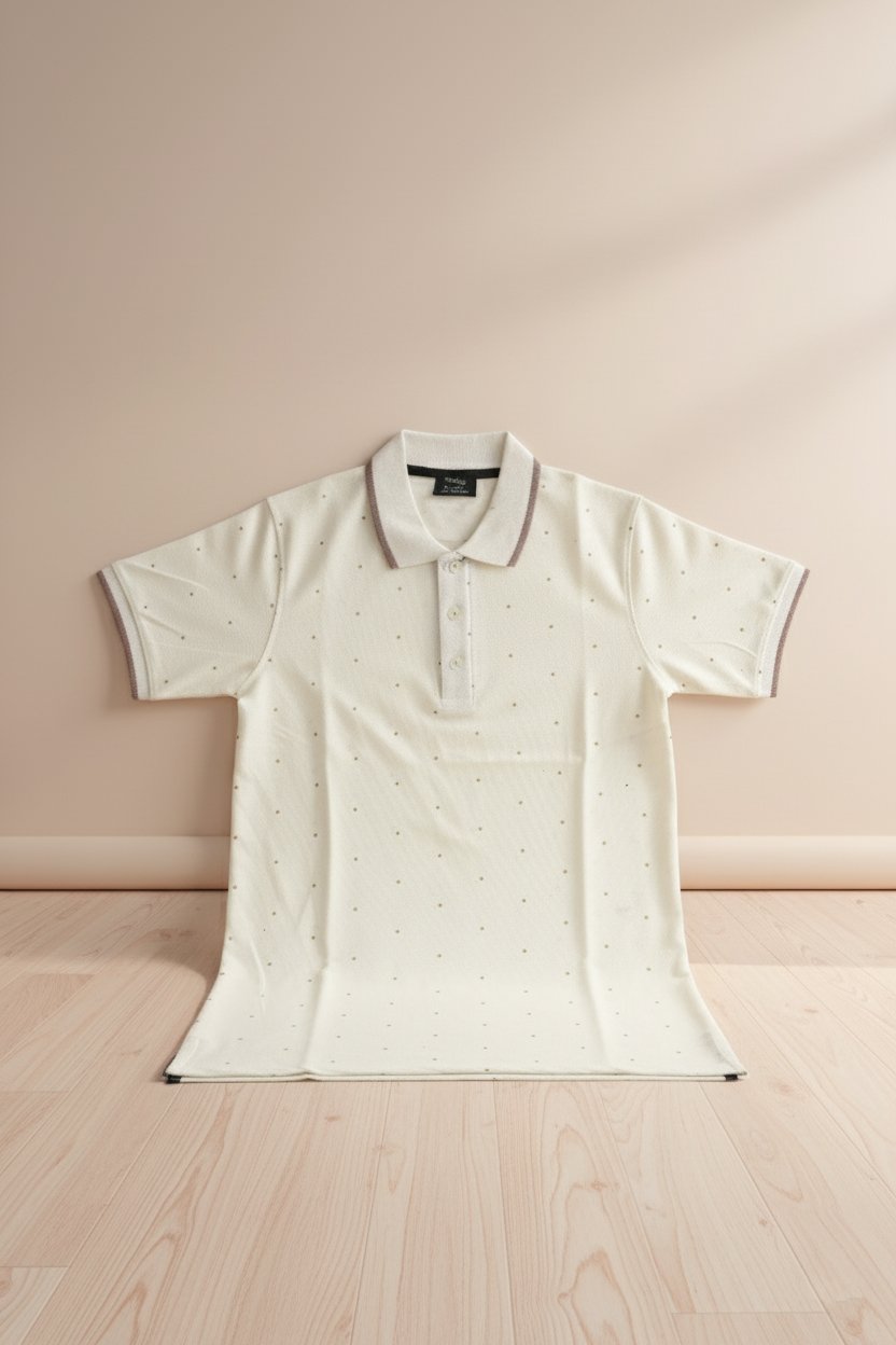 BreakOrDie – Ivory Breeze Polo – Soft Dot Design