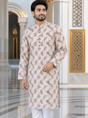 BreakOrDie | Hand & Heart™ Men’s Geometric Heritage Panjabi