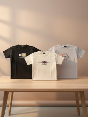 BreakOrDie - Urban Graphic T-Shirt Combo Pack (3-Piece) | 100% Cotton Casual Wear