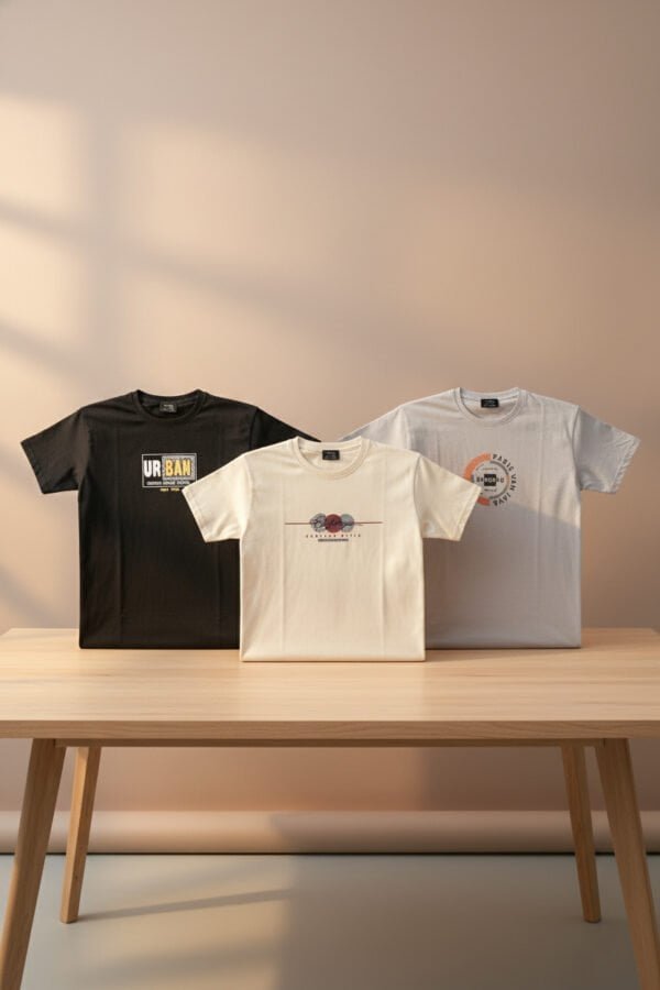 BreakOrDie - Urban Graphic T-Shirt Combo Pack (3-Piece) | 100% Cotton Casual Wear