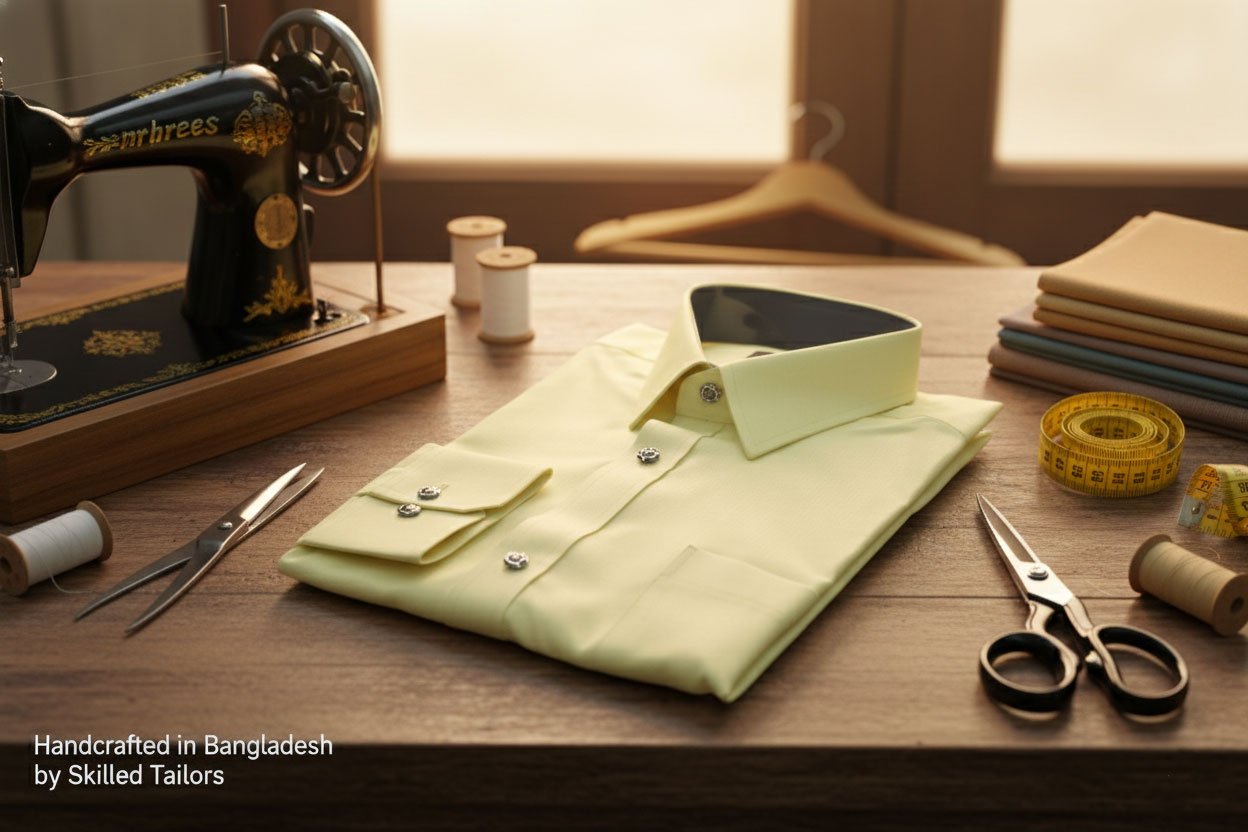 BreakOrDie | Hand & Heart™ – Men’s Soft Yellow Heritage Long Sleeve Shirt - Image 7