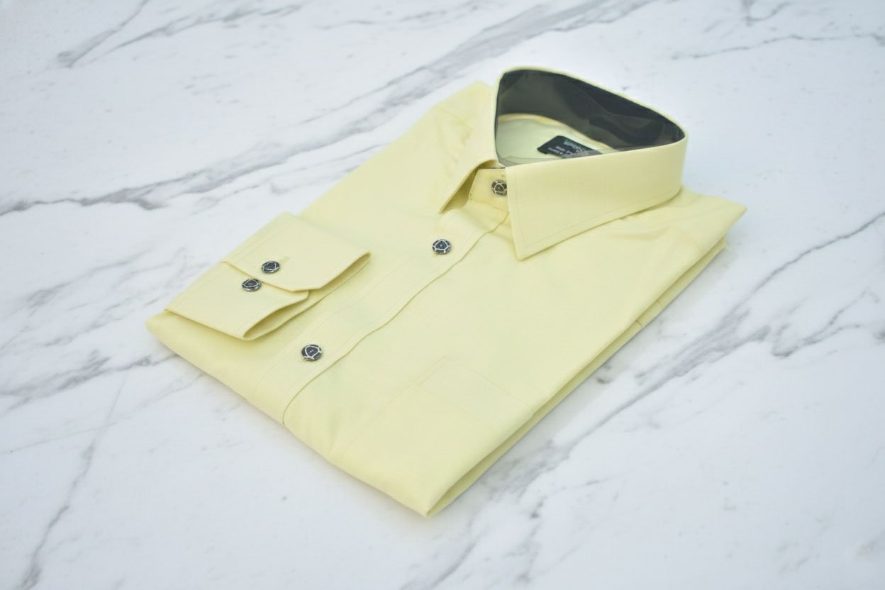 BreakOrDie | Hand & Heart™ – Men’s Soft Yellow Heritage Long Sleeve Shirt - Image 6
