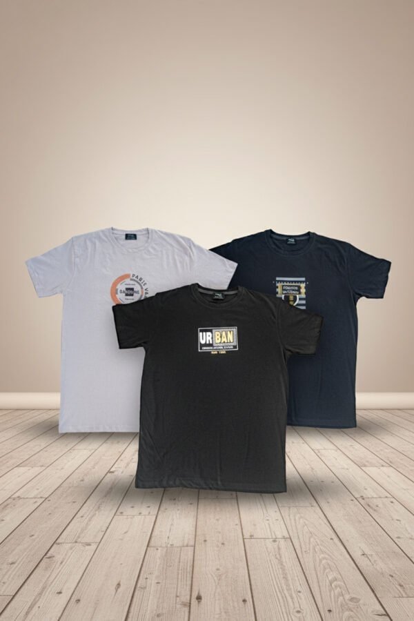BreakOrDie - Urban Graphic T-Shirt Combo Pack (3-Piece) | 100% Cotton Casual Wear