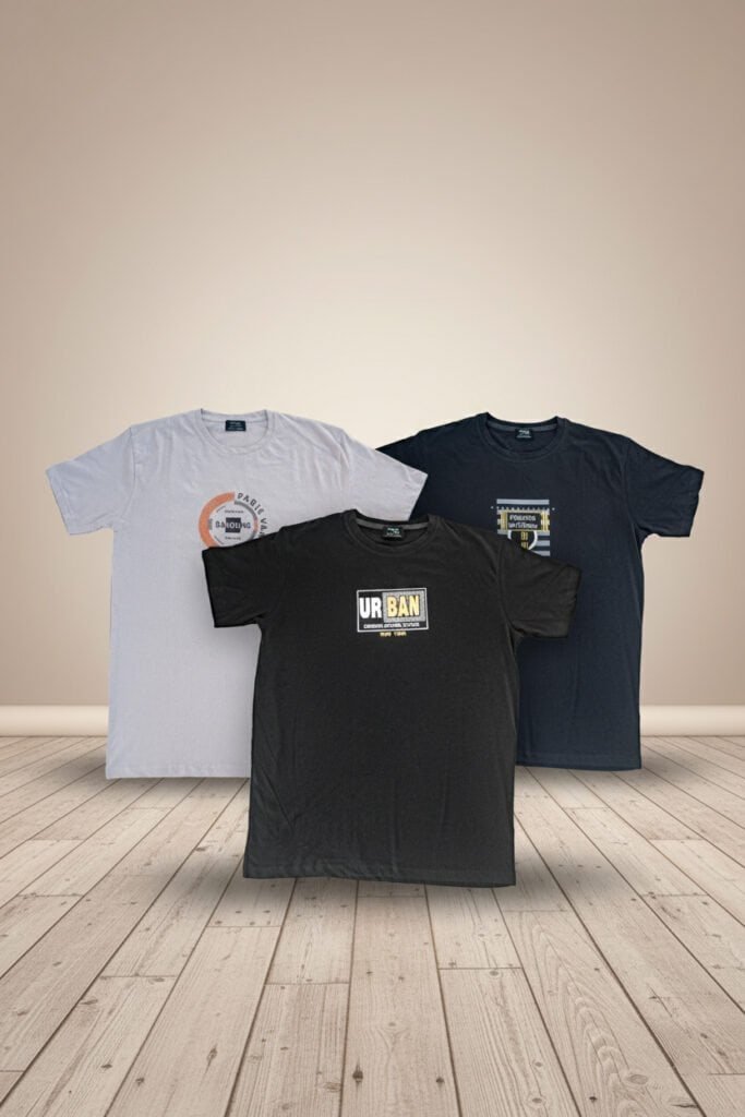 BreakOrDie - Urban Graphic T-Shirt Combo Pack (3-Piece) | 100% Cotton Casual Wear