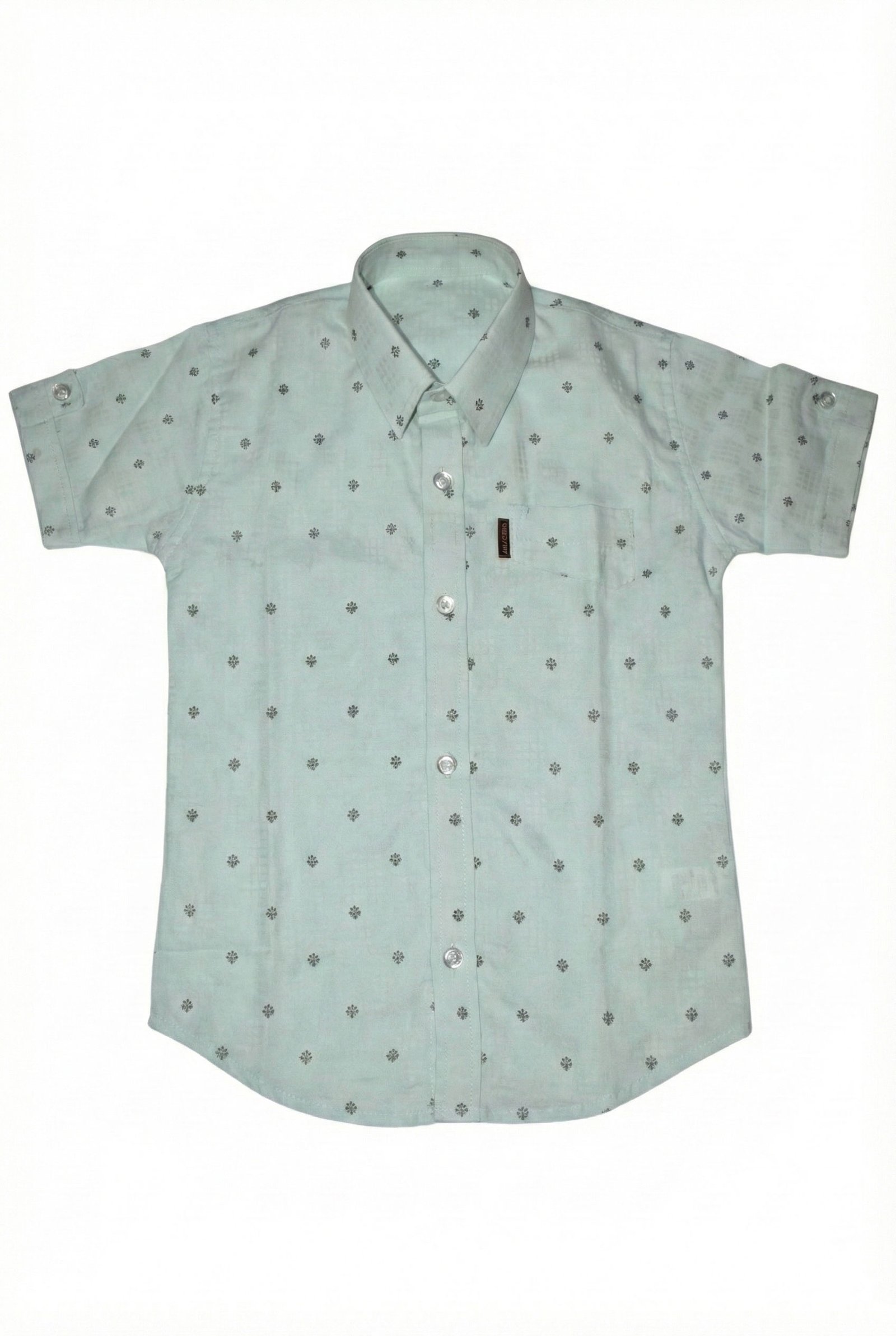 BreakOrDie | Hand & Heart™ – Boys’ Mint Heritage Short Sleeve Shirt (13–15 Years) - Image 5