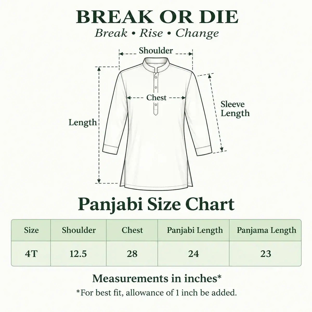 Size Guide