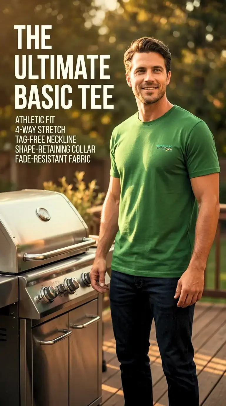 BreakOrDie | Signature EliteCraft™ Forest Green Logo T-Shirt | 100% Premium Cotton | Streetwear