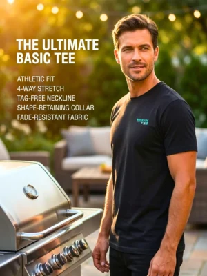 BreakOrDie | Signature EliteCraft™ Black Logo T-Shirt | 100% Premium Cotton | Streetwear