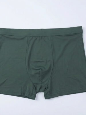 BreakOrDie - Signature EliteCraft™ Men’s Premium Cotton Boxer Briefs – Forest Green