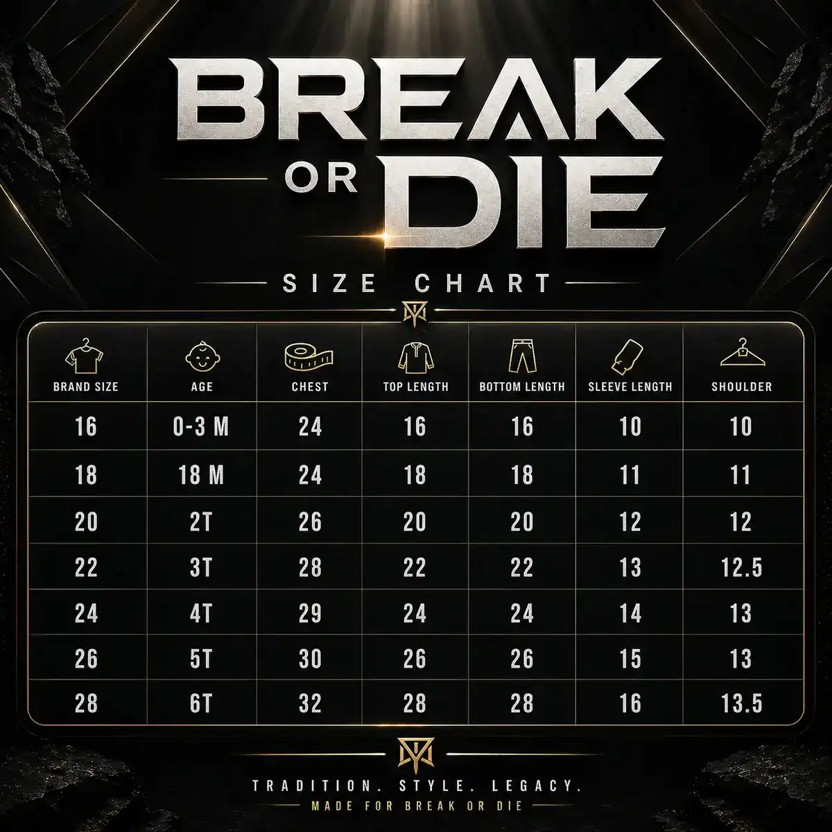 Size Guide
