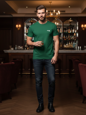 BreakOrDie | Signature EliteCraft™ Forest Green Logo T-Shirt | 100% Premium Cotton | Streetwear