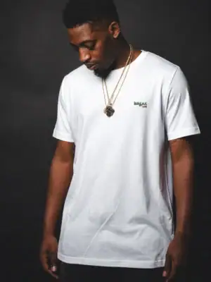 BreakOrDie | Signature EliteCraft™ White Logo T-Shirt | 100% Premium Cotton | Streetwear