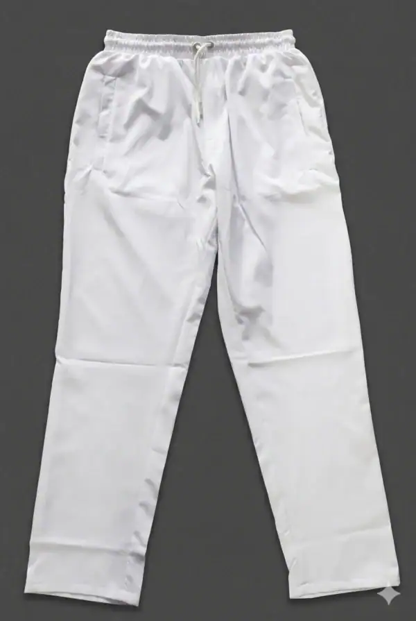 Break or Die | Signature EliteCraft™ Men’s White China Fabric Premium Pajama with Zip Pockets