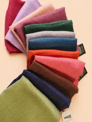 Break or Die | Signature EliteCraft™ Crinkle Shimmer Scarf & Hijab Collection | Bold Essentials (6 Colors)