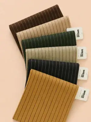 Break or Die | Signature EliteCraft™ Premium Striped Textured Scarf & Hijab Collection | Heritage Bolds (6 Colors)