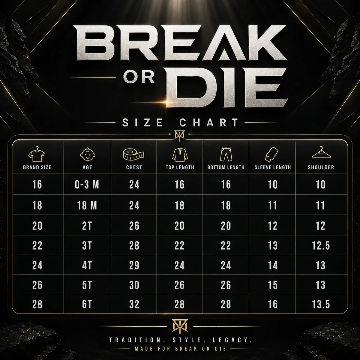 Size Guide
