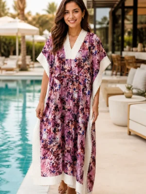 Break or Die | Signature EliteCraft™ Premium Linen Midi Kaftan | Engineered Flow Collection