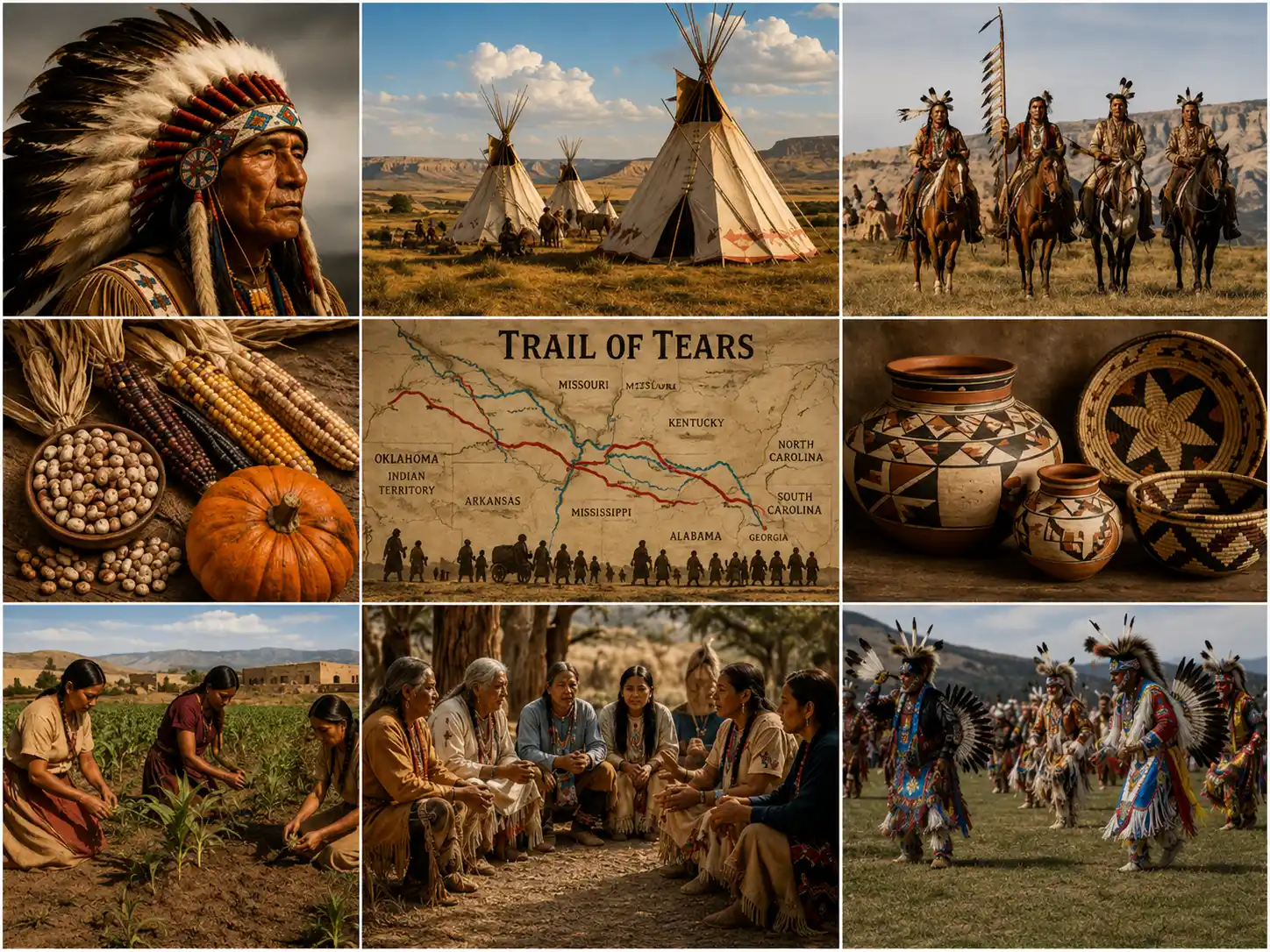 The Native American Nations: History, Culture, Colonization, and Enduring Resilience